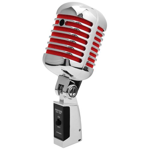Pronomic Dm-66s Elvis Microphone Dynamique Rouge