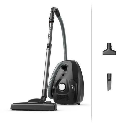 Rowenta Green Force Max Silence RO6136EA - Aspirateur - traineau - sac - noir / argent