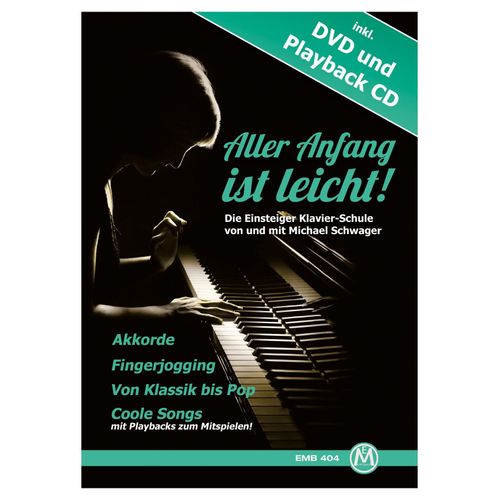 Michael Schwager, Tout Début Est Facile, École De Guitare + Dvd Et Playback-Cd