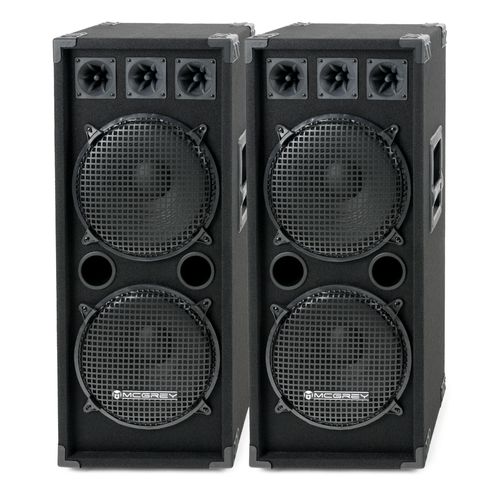 Mcgrey Dj-2222 Enceintes Party Basement / Dj Paire 2 X 1000w