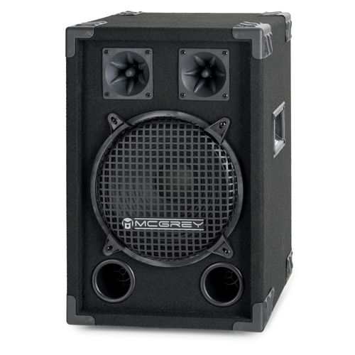 Mcgrey Dj-1022 Enceintes De Basement Party/Dj 400w