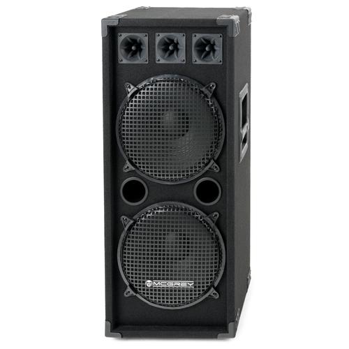 Mcgrey Dj-2222 Enceintes De Basement Party/Dj 1000w