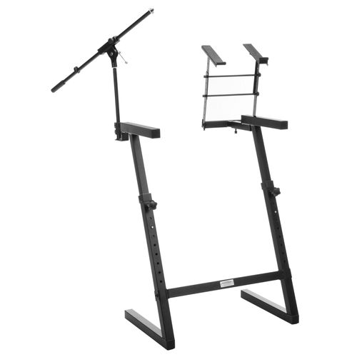 Classic Cantabile Kws-100 Support De Clavier Avec Trépied De Micro Et Support De Laptop