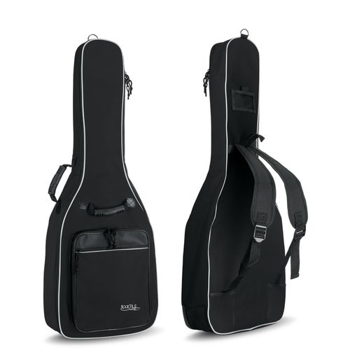 Rocktile Housse Pour Guitare 3/4 & 7/8 Avec Sangles Rembourrées (Noir)