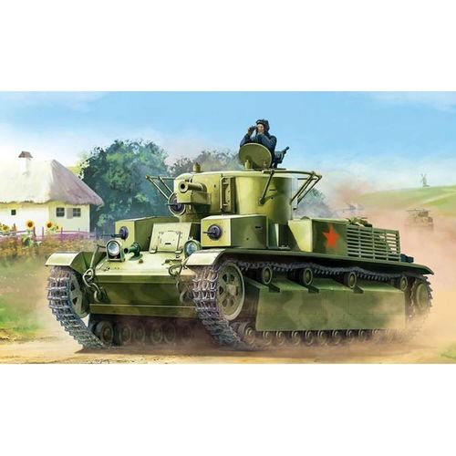 Maquette Char : Char Lourd T-28-Zvezda