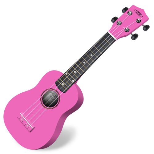 Classic Cantabile Soprano Us-100 Pk Ukulélé Rose