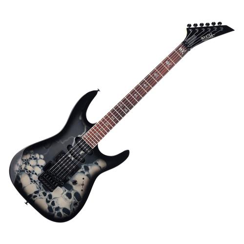 Rocktile Pro Jk150f-Bsk Guitare Eléctrique Skull