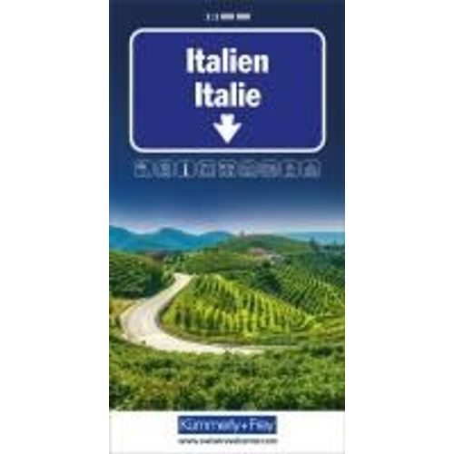 Kümmerly+Frey Strassenkarte Italien 1:1 Mio.