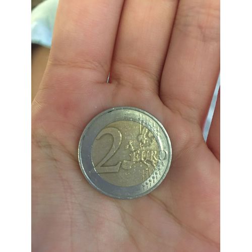 Piece De 2 Euros Avec Un Bonhomme Allemagne Pièce de 2 euros bonhomme qui tiens le symbole de l¿euro bundesrepublik  Deutschland WWU 1999-2009 | Rakuten