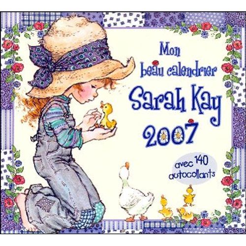 Mon Beau Calendrier Sarah Kay Avec 140 Autocollants