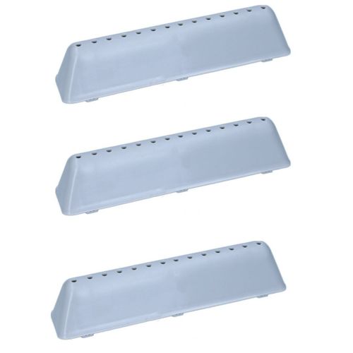 Lot de 3 aubes de tambour d'origine Lave-linge (481241848987 480111104175 BAUKNECHT IGNIS LADEN MAYTAG WHIRLPOOL)