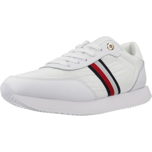 Tommy Hilfiger Essential Runner Global Colour Blanc