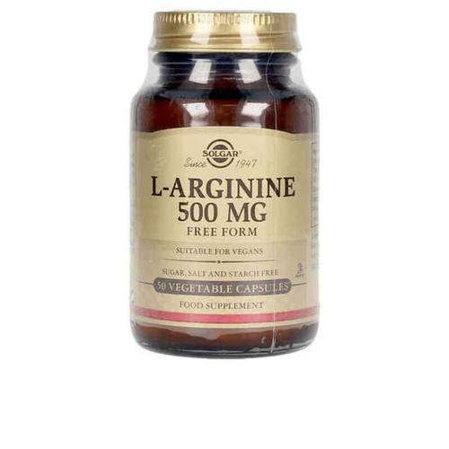 Solgar L-Arginine 500 Mg Vegetable Capsules - Pack Of 50 