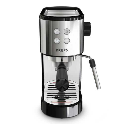 Krups Virtuoso Essential XP441810 - Machine à café avec mousseur à lait - 15 bar - noir