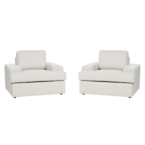 Fauteuil Beige Clair Alla
