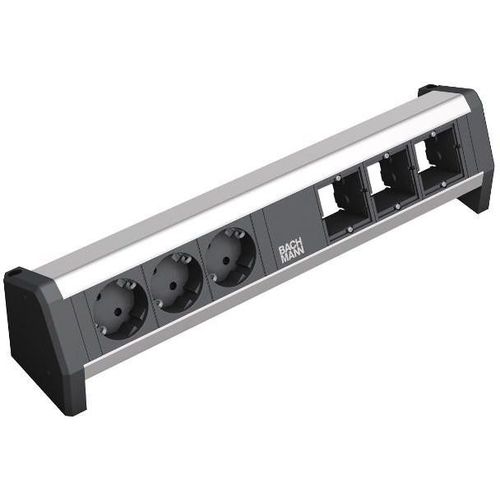 Bachmann DESK - Coupe-circuit - entrée : GST18i3 - connecteurs de sortie : 3 - Allemagne - noir