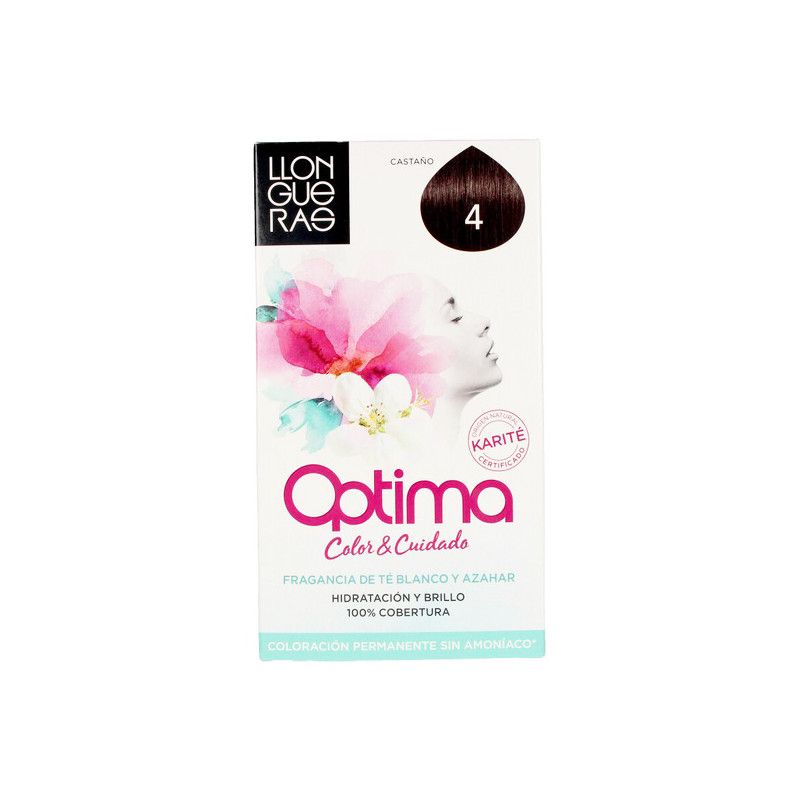 Llongueras Optima Hair Colour 4 Brown 