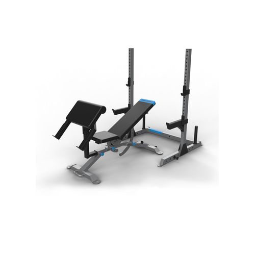 Banc De Musculation Olympic System Et Rack 169x69x160cm