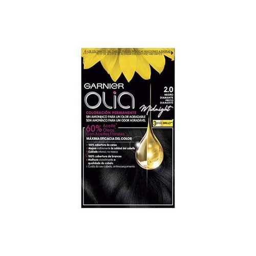 Garnier Olia Coloración Permanente 2,0 Black Diamond 4 Piezas 