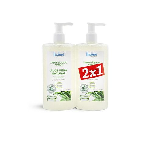 Lixoné Savon Liquide Pour Les Mains Naturel Aloe Vera 2x300ml 