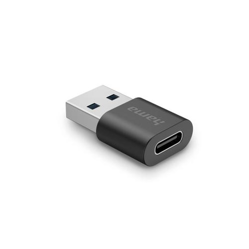 Adaptateur USB, fiche USB-A - port USB-C, USB 3.2 Gen2, 10 Gbit/s