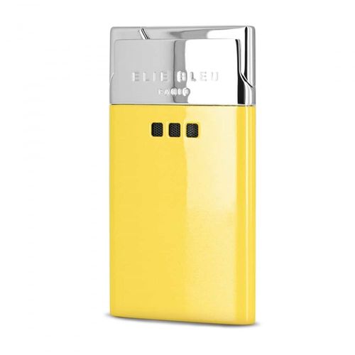 Briquet Cigare Jaune Delgado Jet Flame Elie Bleu