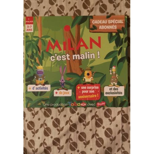 Milan C'est Malin Cadeau Spécial Abonnés Tobo Clic Pc Mac 3 7 Ans