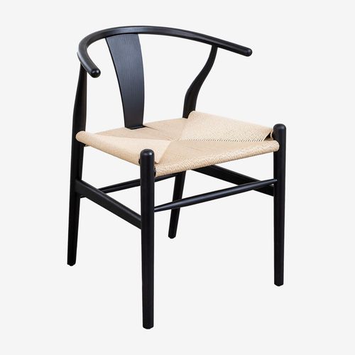 Pack De 4 Chaises De Salle À Manger Uish Edition Noir Uni