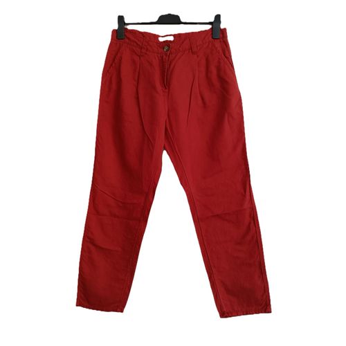 Pantalon Leger Marron Brique. Camaieu. Coton. Taille 40