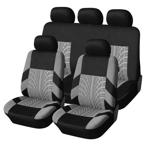 Ensemble De Housses De Siège De Voiture Brodées De Marque,Accessoire Universel Pour Golf 4,Cristaux En C4,Izh 2126,Hyundai Ai 20,Honda - Type Gray Full Set