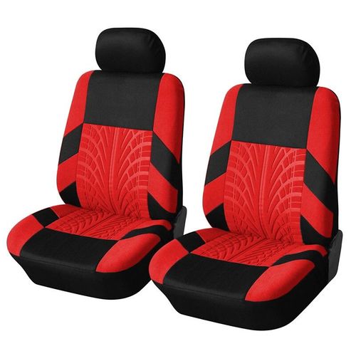 Ensemble De Housses De Siège De Voiture Brodées De Marque,Accessoire Universel Pour Golf 4,Cristaux En C4,Izh 2126,Hyundai Ai 20,Honda - Type Red Front