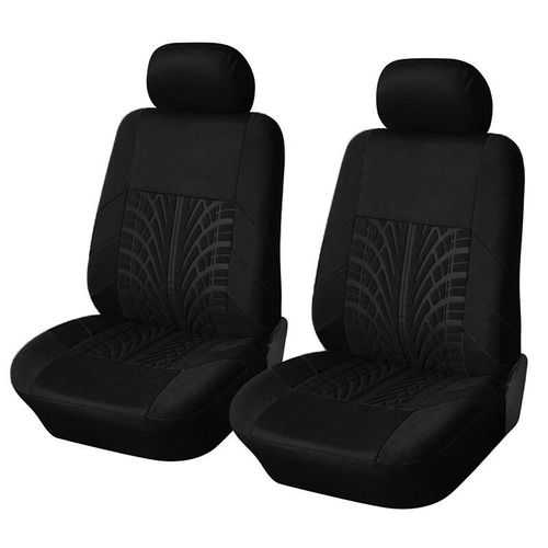 Ensemble De Housses De Siège De Voiture Brodées De Marque,Accessoire Universel Pour Golf 4,Cristaux En C4,Izh 2126,Hyundai Ai 20,Honda - Type Black Front