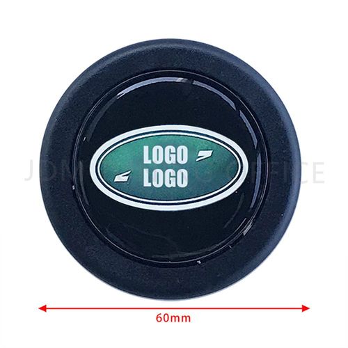 Couvercle De Commande De Haut-Parleur De Volant En Plastique,Aspect Fiber De Carbone Haute Performance Pour Land Rover - Type Black Plastic