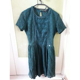 Robe Verte Dentelle Superdry
