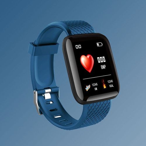 Montre Connectée Pour Enfants,Moniteur D'activité Physique,De Fréquence Cardiaque Et De Sang,Pour Garçons Et Filles,Y68 - Type Bleu