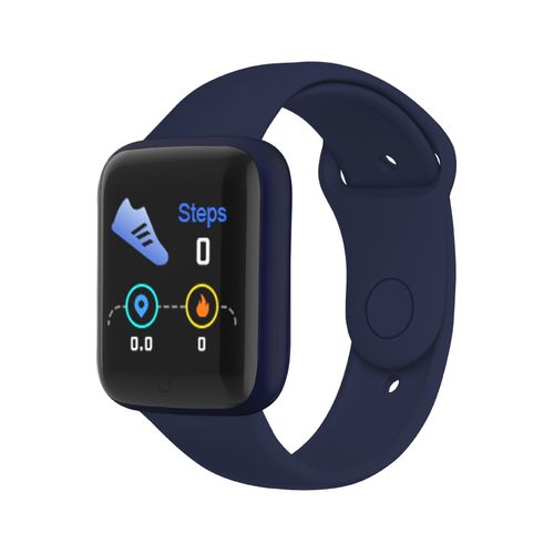 Montre Connectée De Sport Pour Enfants,Fréquence Cardiaque,Tension Artérielle,Bracelet,Montres Pour Enfants,Filles,Garçons,Hommes,Femmes,8-18 - Type Bleu