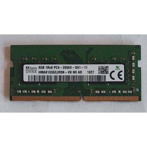 Sodimm SKhynix 8GB 1Rx8 PC4 2666V