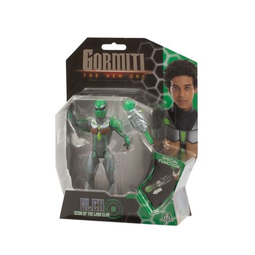 Live Action Gormiti - Figurine Articulée De 15 Cm Scion Avec Fonction D'attaque - Terre