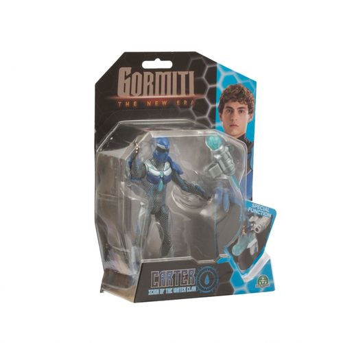 Live Action Gormiti - Figurine Articulée De 15 Cm Scion Avec Fonction D'attaque - Eau
