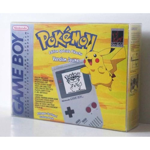 Pack Custom Gameboy Long Pokemon Jaune