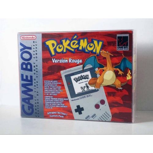 Pack Custom Gameboy Long Pokemon Rouge