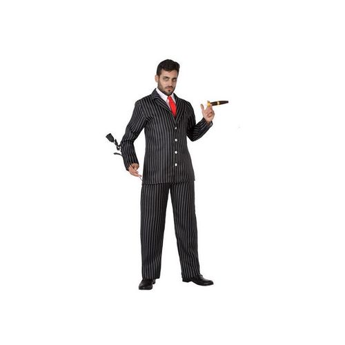 Déguisement Pour Adultes Gangster Noir (4 Pcs)