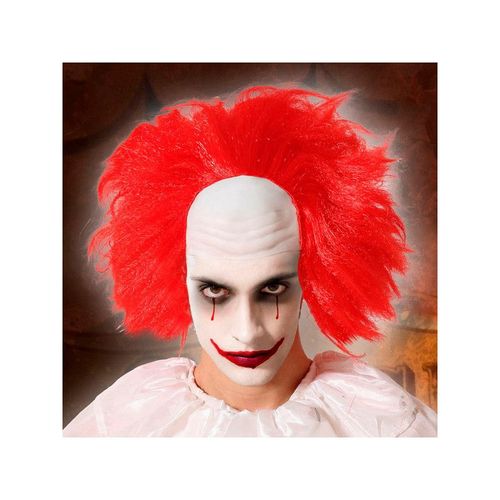 Perruque Pour Halloween Rouge