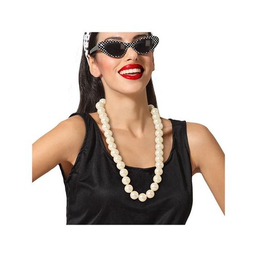 Collier De Perles D'imitation Diva Film (Taille Unique)