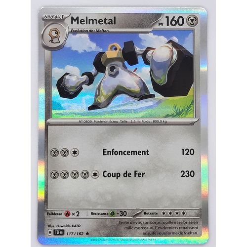 Melmetal Holo - Pokémon - Set Forces Temporelles - 117/162 - Ev05 - Française - Très Bon État