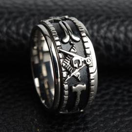 Bague maçonnique homme hot sale