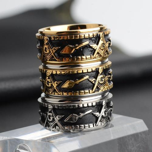 Bague franc maçon homme hot sale