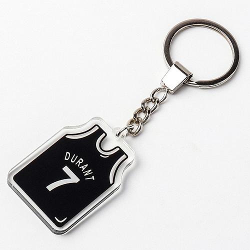 Durant7 -Créatif Jersey porte clés pendentif porte clés cadeau basket ball Fan bijoux basket ball amant bibelot cadeau