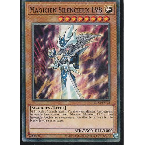 Carte Yu-Gi-Oh - Magicien Silencieux Lv8 - Ldk2-Fry13