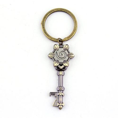 bronze -WOW monde de Warcraft Frostmourne porte clés porte clés haute qualité jeu HearthStone porte clés épée marteau hache arme por